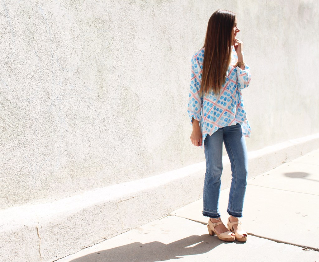 Helga Shirt Pattern with Digital&nbsp;Fabrics