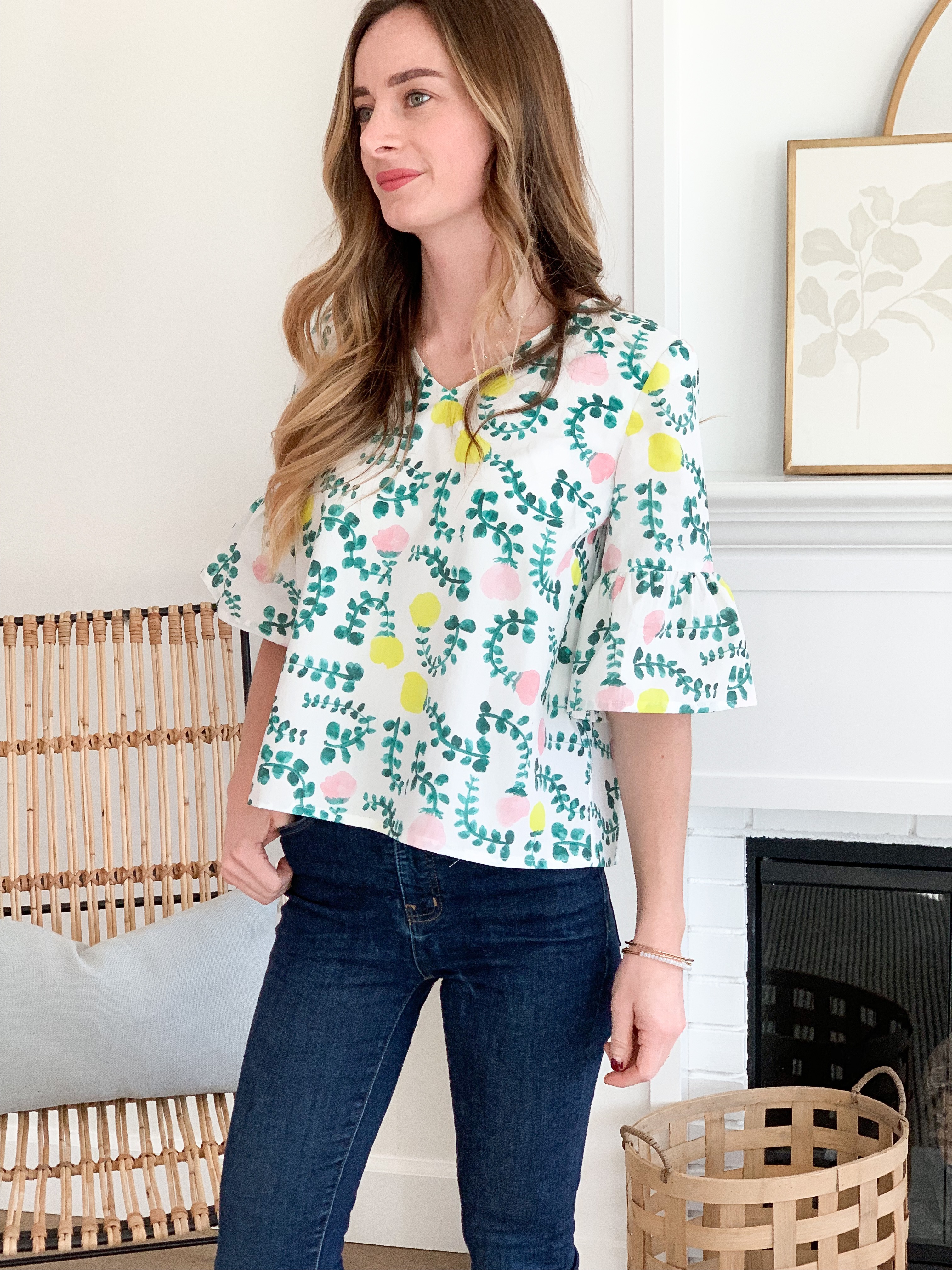 zara polka dot blouse with bow