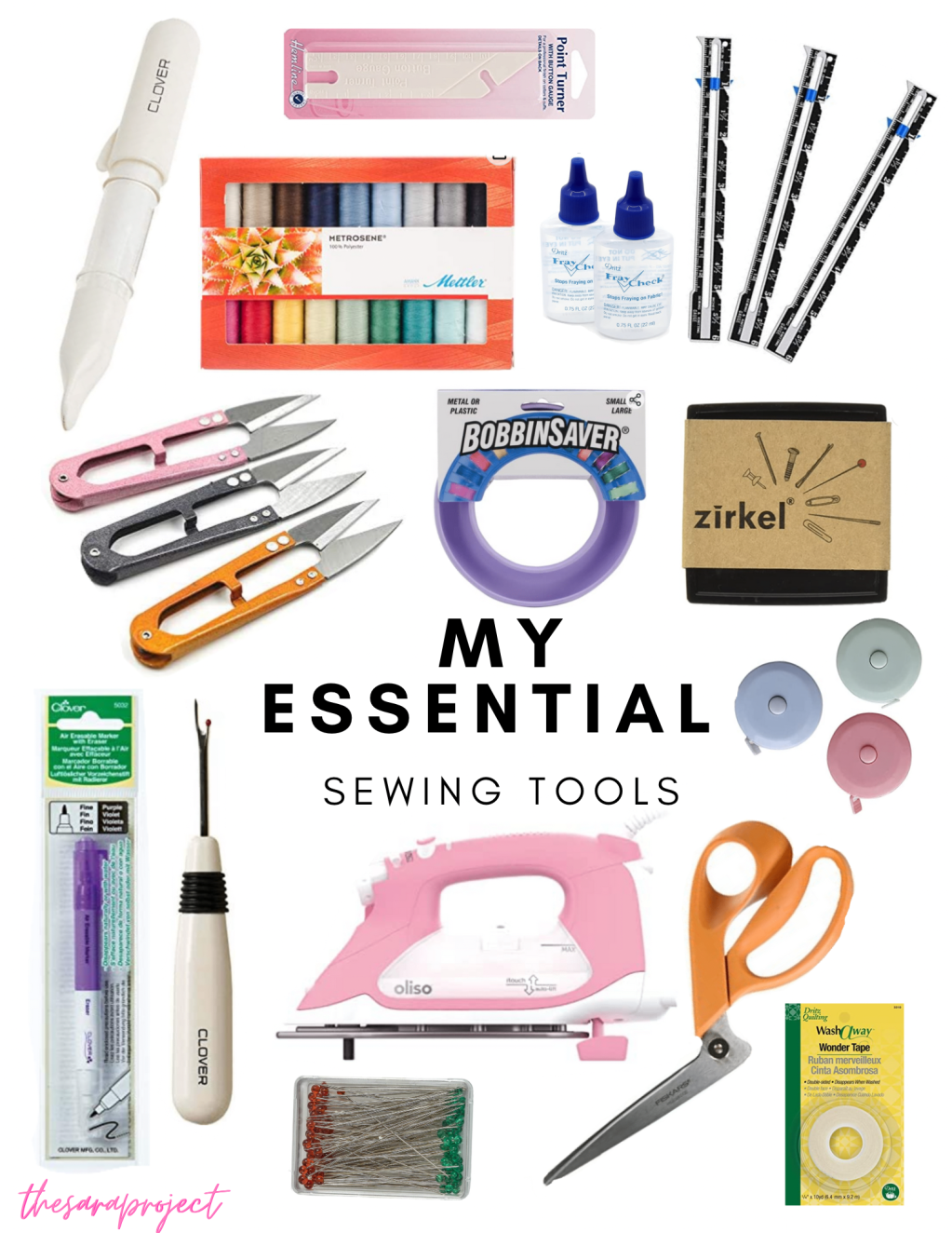 My Essential Sewing Tools&nbsp;Guide