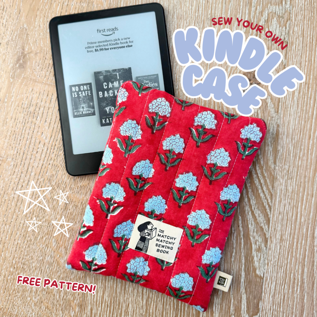 Quilted Kindle Case + Free Pattern!